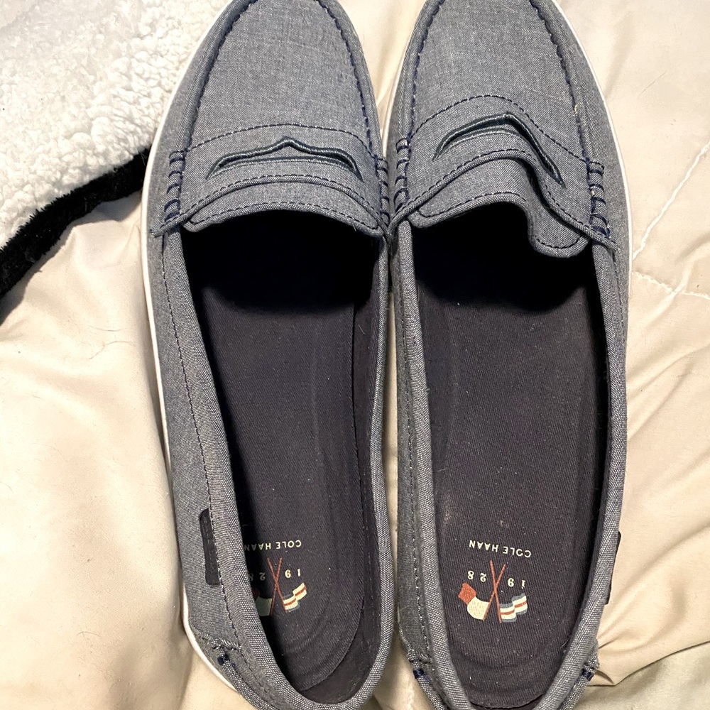 Denim color Cole Haan Loafers Size 11